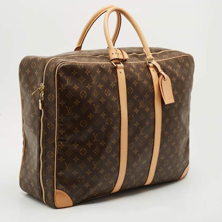 Pre Owned Louis Vuitton Monogram Canvas Sirius 55 Suitcase