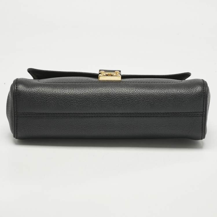 Pre Owned Louis Vuitton Black Monogram Empreinte Leather Saint Germain PM Bag