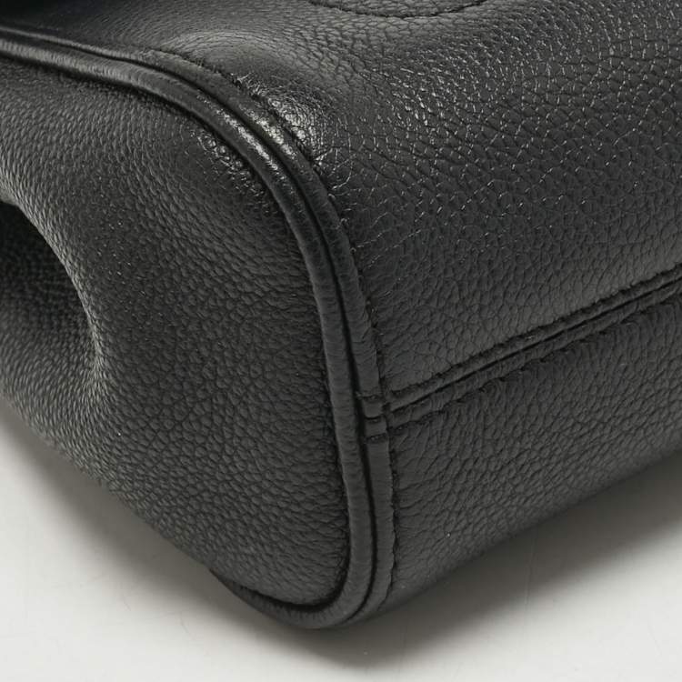 Pre Owned Louis Vuitton Black Monogram Empreinte Leather Saint Germain PM Bag
