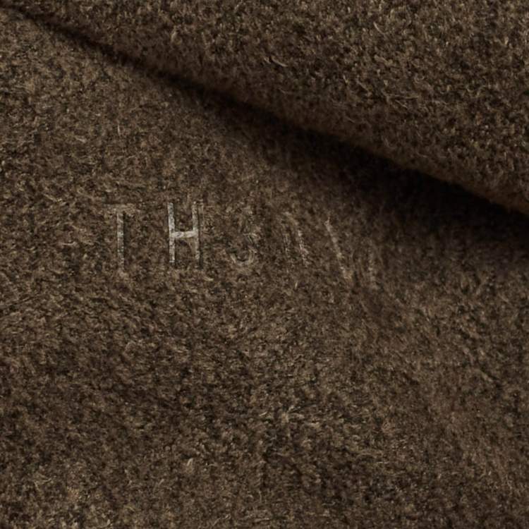 Pre Owned Louis Vuitton Lin Monogram Mahina Leather Surya XL Bag