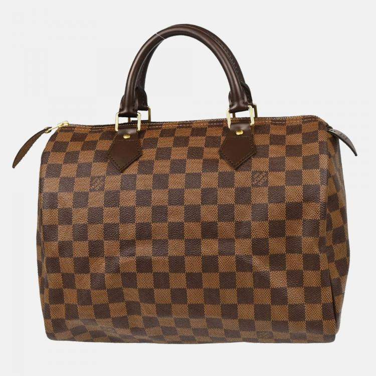 مملوكة مسبقًا Louis Vuitton Speedy 30 Damier Canvas Handbag