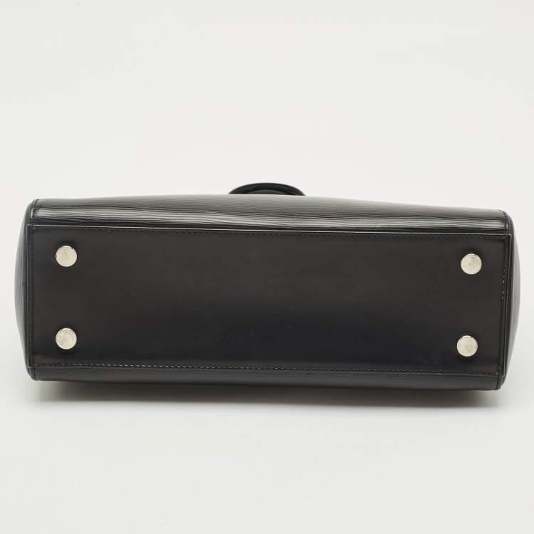 Pre Owned Louis Vuitton Black Epi Leather Brea MM Bag