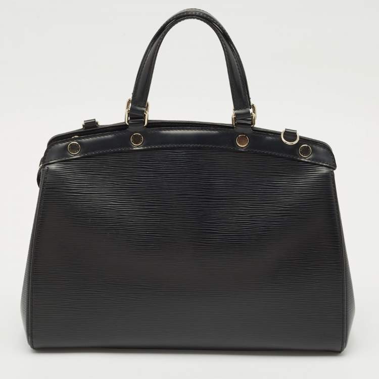 Pre Owned Louis Vuitton Black Epi Leather Brea MM Bag