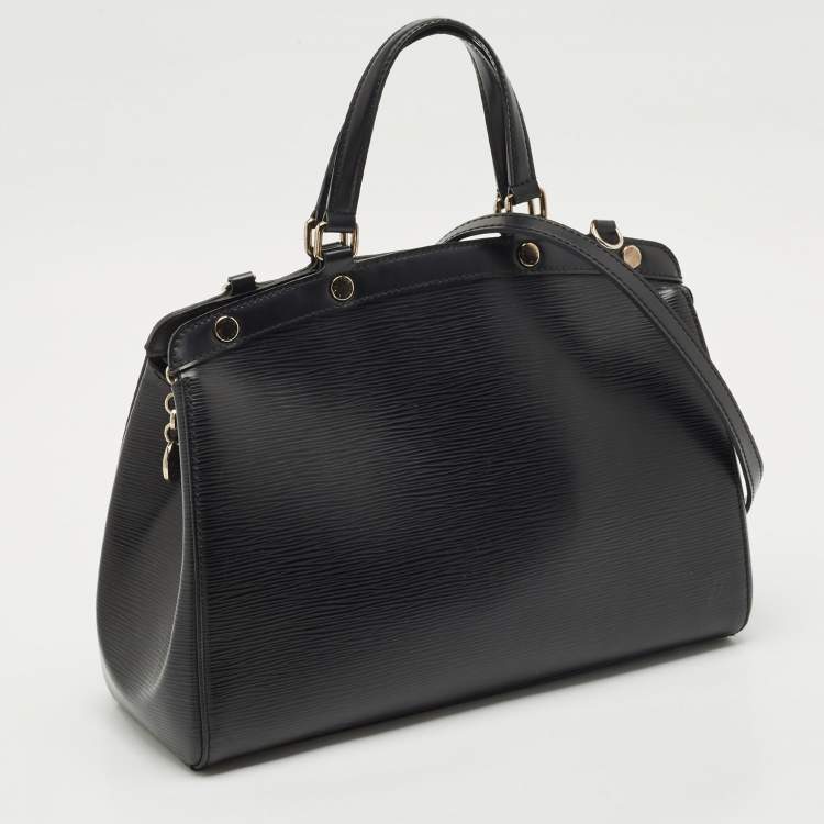 Pre Owned Louis Vuitton Black Epi Leather Brea MM Bag