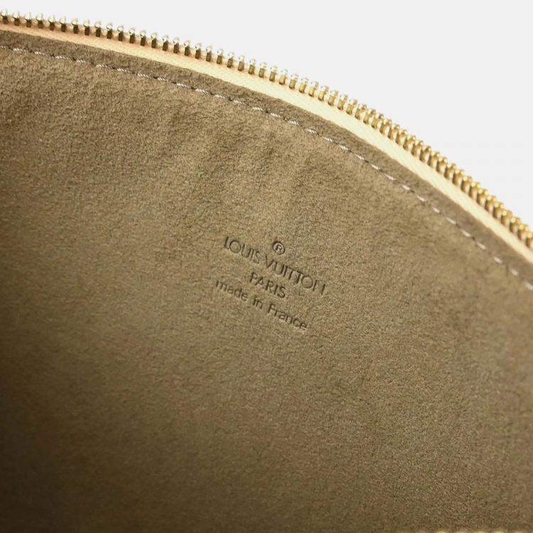 Pre Owned Louis Vuitton Black Multicolor Pochette Accessoires