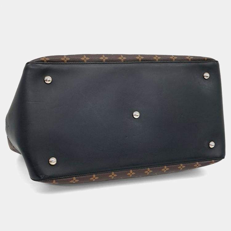 Pre Owned Louis Vuitton Brown PVC Makassar Neo Greenwich bag