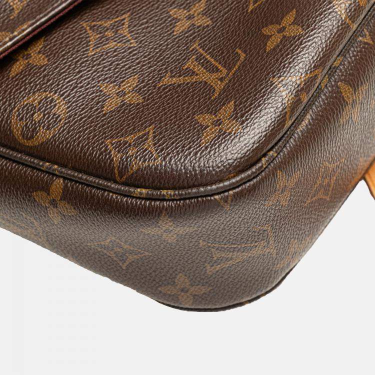 Pre Owned Louis Vuitton Brown Monogram Mabillon