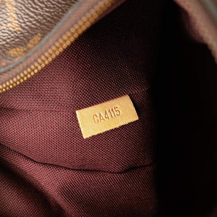 Pre Owned Louis Vuitton Brown Monogram Mabillon