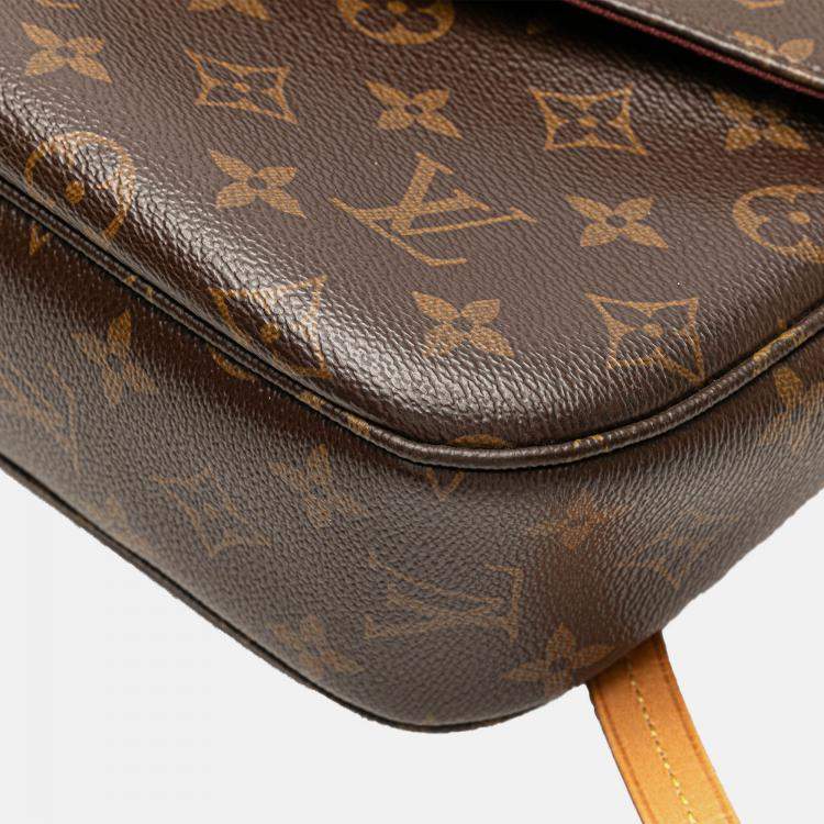 Pre Owned Louis Vuitton Brown Monogram Mabillon
