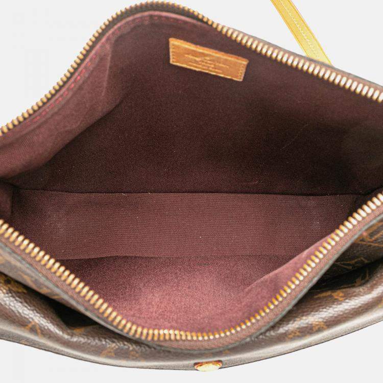 Pre Owned Louis Vuitton Brown Monogram Mabillon