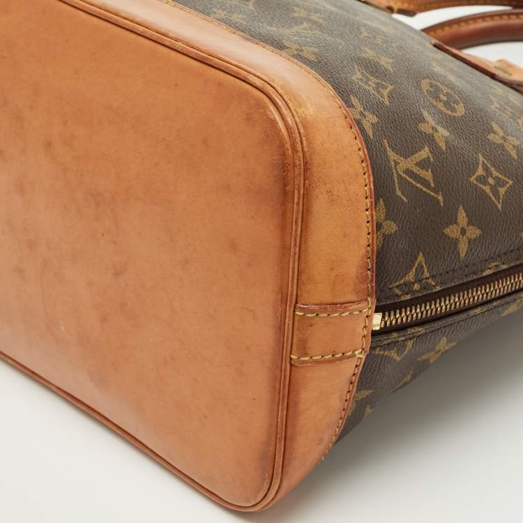 Pre Owned Louis Vuitton Monogram Canvas Alma PM Bag