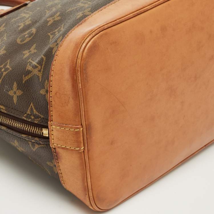 Pre Owned Louis Vuitton Monogram Canvas Alma PM Bag