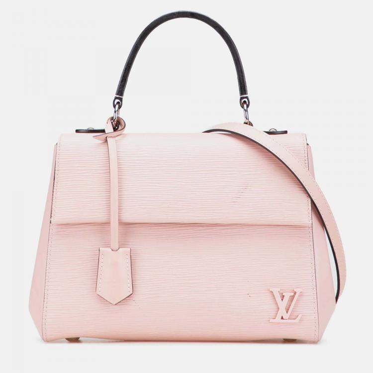 Pre Owned Louis Vuitton Pink Epi Cluny BB Bag