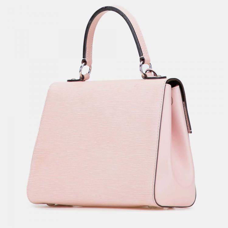 Pre Owned Louis Vuitton Pink Epi Cluny BB Bag
