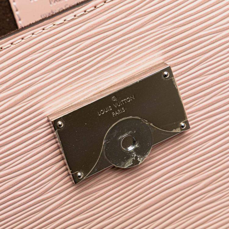 Pre Owned Louis Vuitton Pink Epi Cluny BB Bag