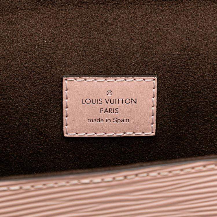 Pre Owned Louis Vuitton Pink Epi Cluny BB Bag