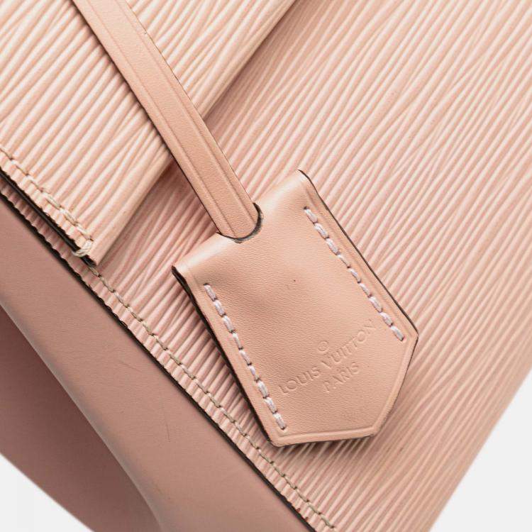 Pre Owned Louis Vuitton Pink Epi Cluny BB Bag