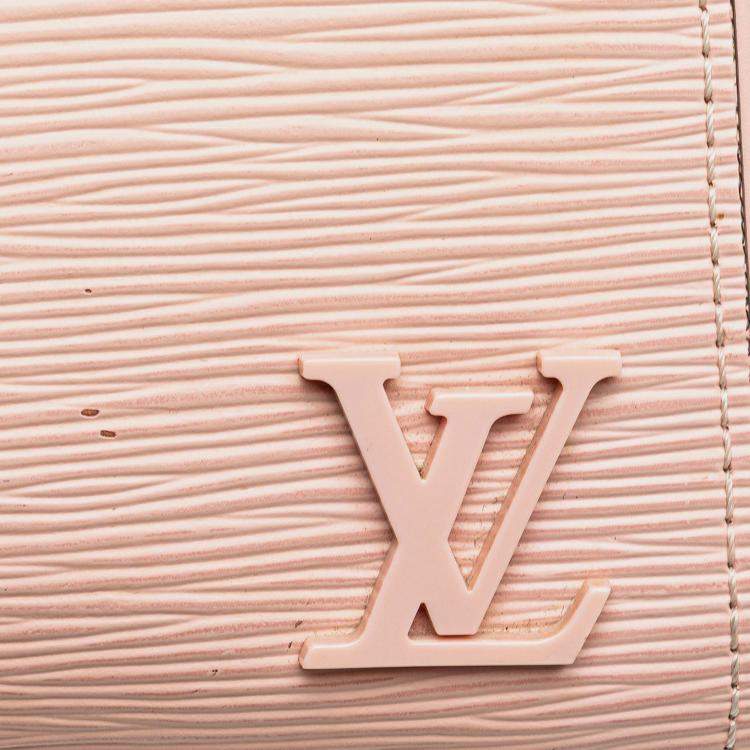 Pre Owned Louis Vuitton Pink Epi Cluny BB Bag