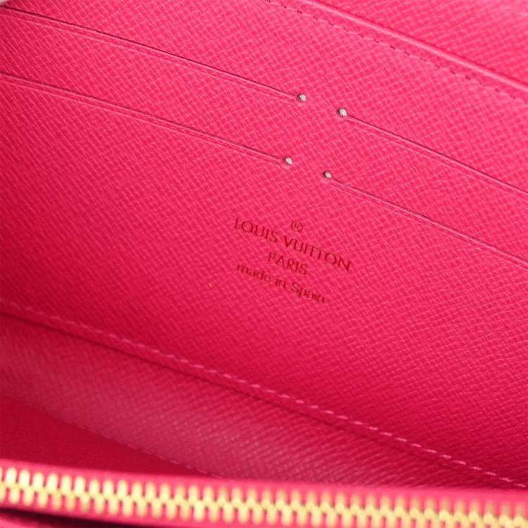 Pre Owned Louis Vuitton Black Multicolor Zippy Wallet