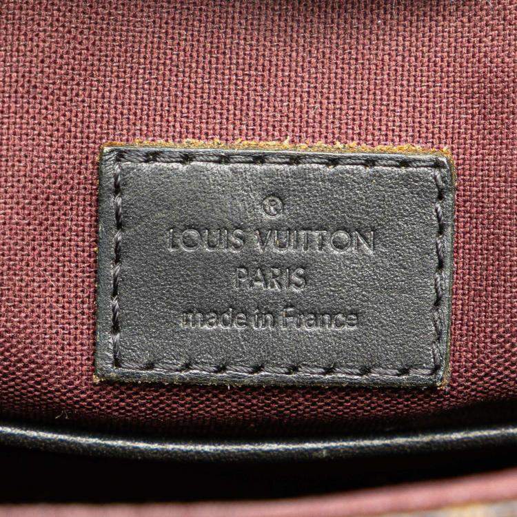 Pre Owned Louis Vuitton Brown Monogram Macassar Bass PM