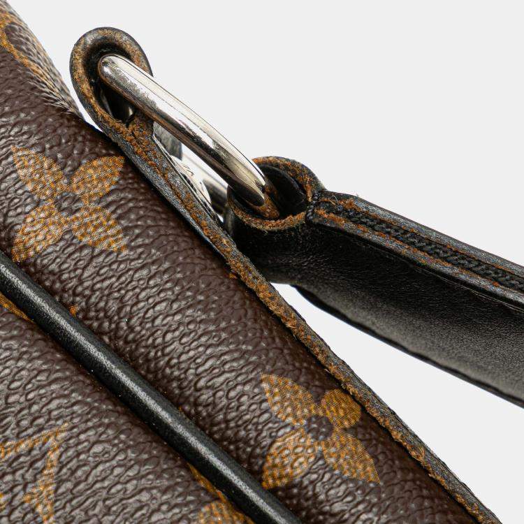 Pre Owned Louis Vuitton Brown Monogram Macassar Bass PM