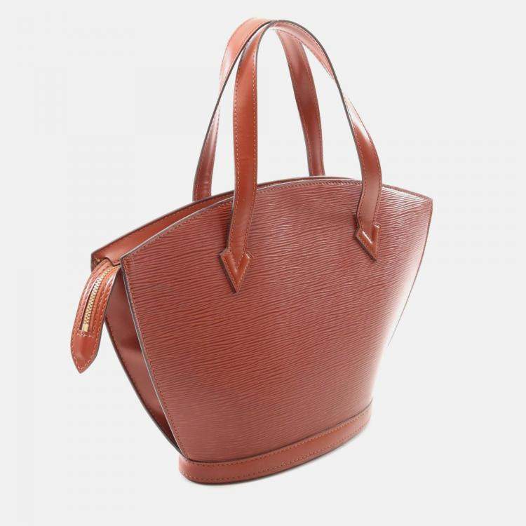 Pre Owned Louis Vuitton Saint Jacques GM Kenyan Fawn Epi Leather Bag