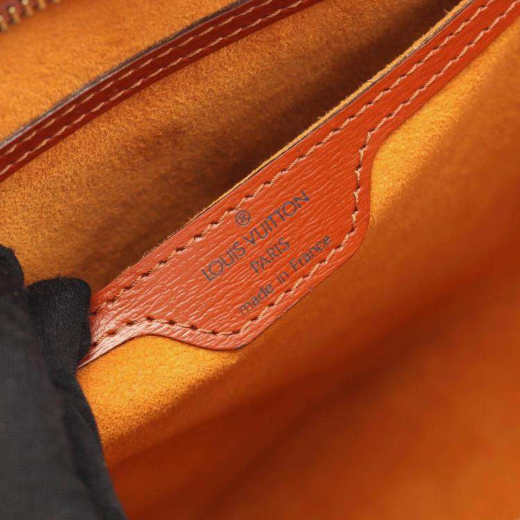 Pre Owned Louis Vuitton Saint Jacques GM Kenyan Fawn Epi Leather Bag
