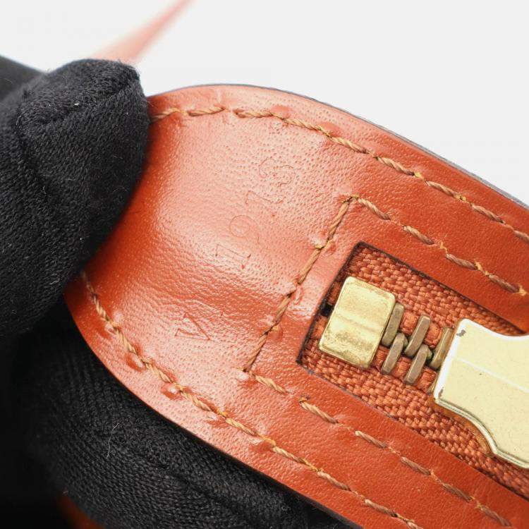 Pre Owned Louis Vuitton Saint Jacques GM Kenyan Fawn Epi Leather Bag