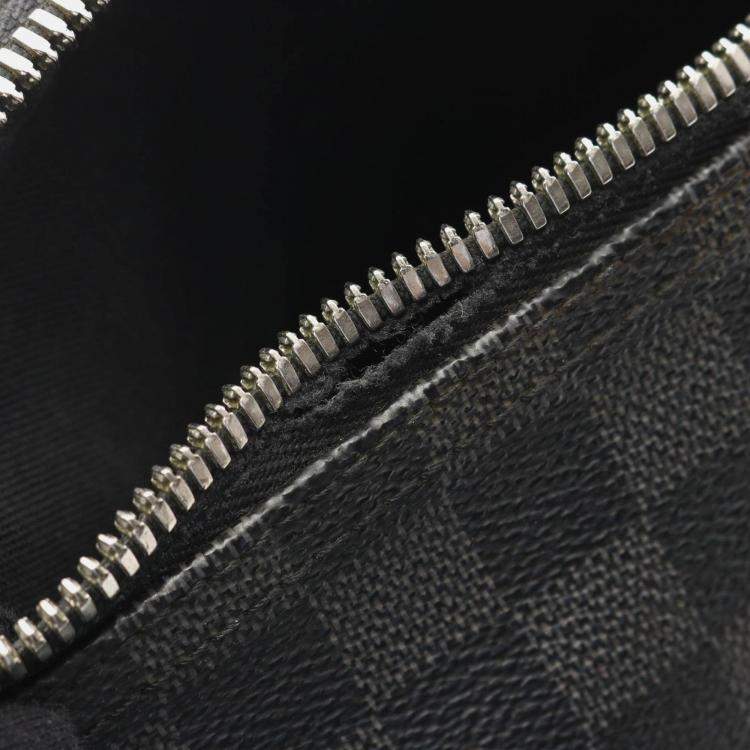 مملوكة مسبقًا Louis Vuitton Mick Mm Crossbody Shoulder Bag Damier Graphite Black