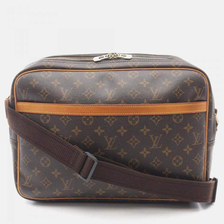 Pre Owned Louis Vuitton Reporter GM Cossbody Shoulder Bag  Monogram Canvas