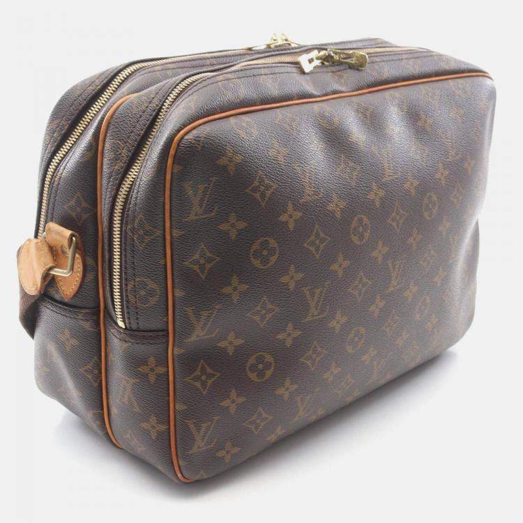 Pre Owned Louis Vuitton Reporter GM Cossbody Shoulder Bag  Monogram Canvas