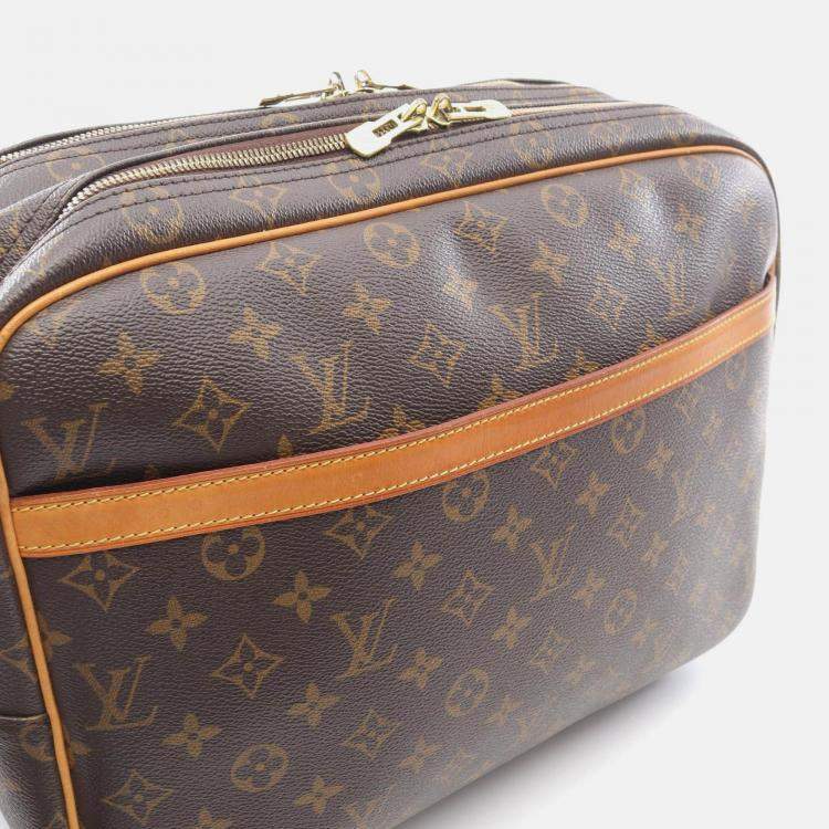 Pre Owned Louis Vuitton Reporter GM Cossbody Shoulder Bag  Monogram Canvas