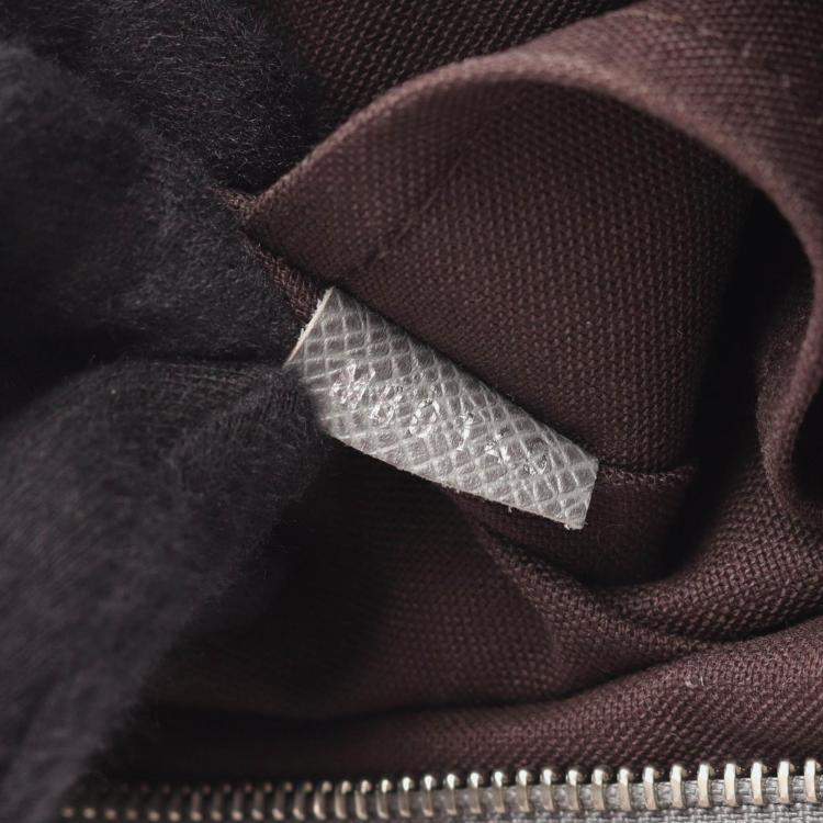 مملوكة مسبقًا Louis Vuitton Sasha Shoulder Crossbody Bag  Taiga Leather Gray Gres