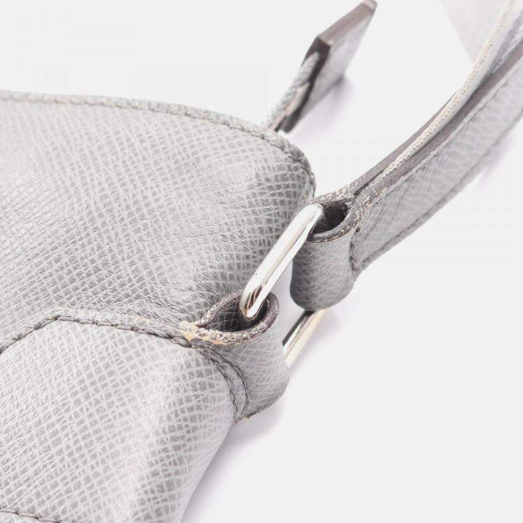 مملوكة مسبقًا Louis Vuitton Sasha Shoulder Crossbody Bag  Taiga Leather Gray Gres