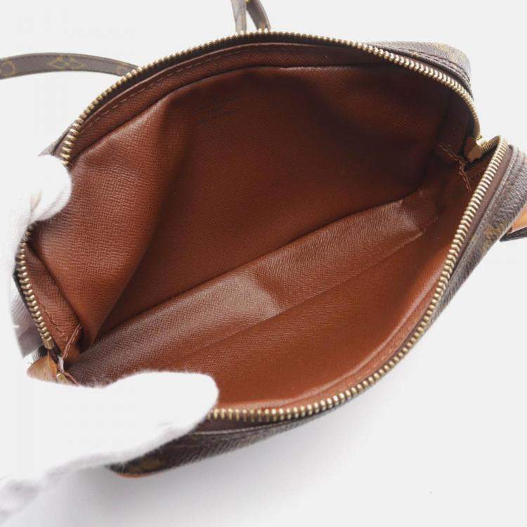 Pre Owned Louis Vuitton Pochette Marly Bandouliere Crossbody Shoulder Bag  Monogram