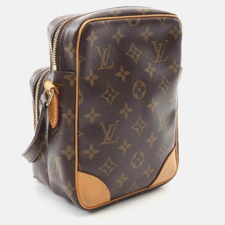 Pre Owned Louis Vuitton Amazon Crossbody Shoulder Bag  Monogram Canvas