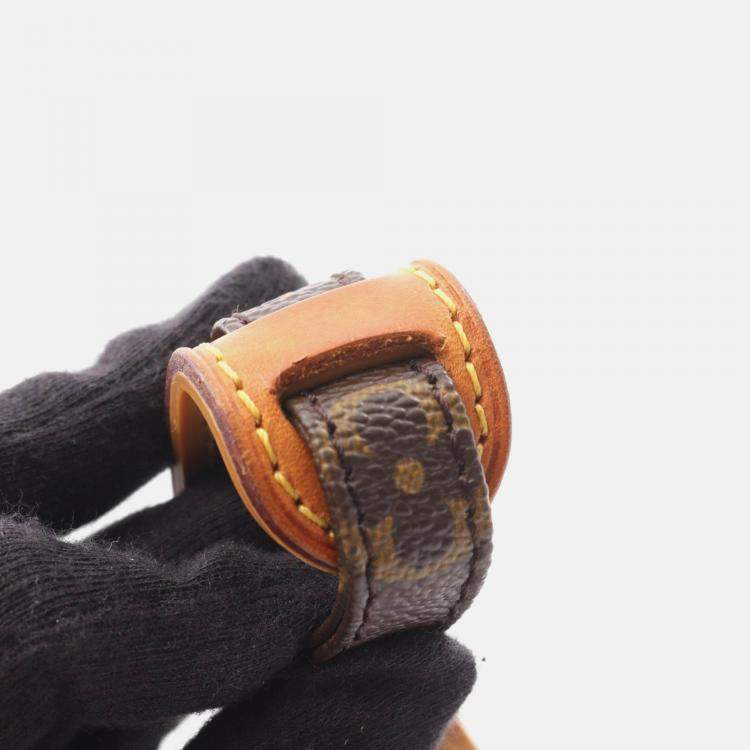 Pre Owned Louis Vuitton Danube Shoulder Crossbody Bag  Monogram Brown