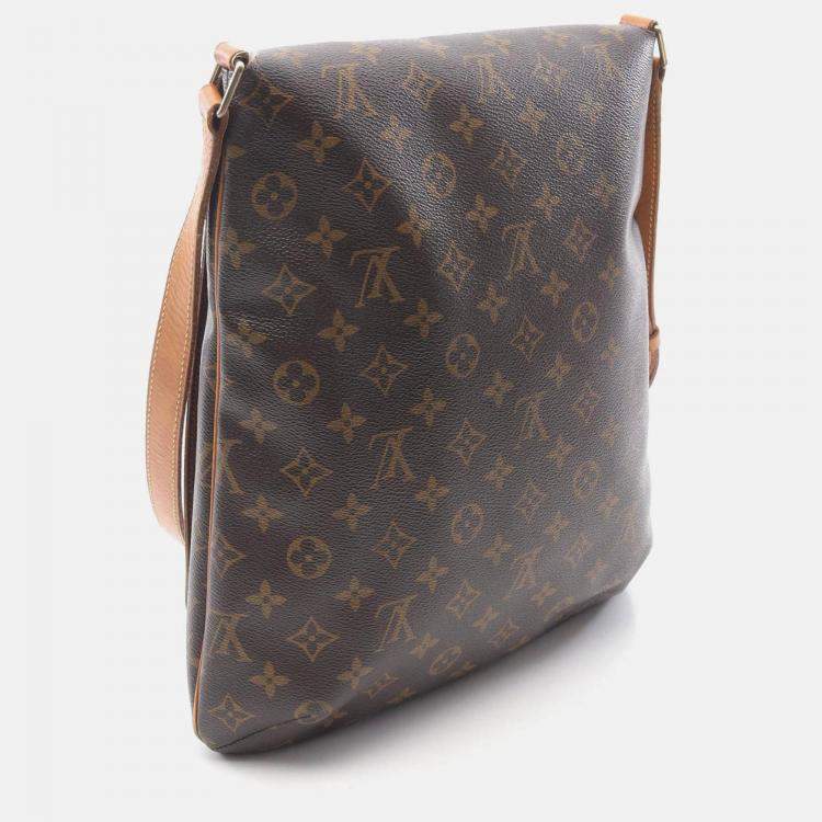 Pre Owned Louis Vuitton Musette Crossbody Shoulder Bag  Monogram Canvas