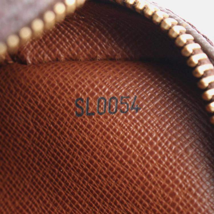 Pre Owned Louis Vuitton Danube Shoulder Crossbody Bag  Monogram Canvas