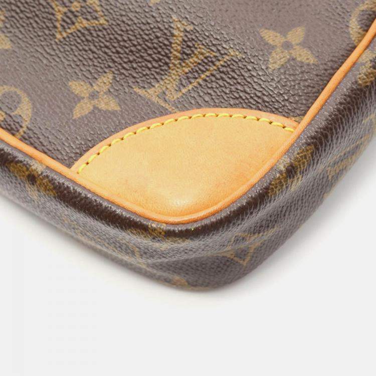 Pre Owned Louis Vuitton Danube Shoulder Crossbody Bag  Monogram