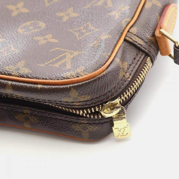 Pre Owned Louis Vuitton Danube Shoulder Crossbody Bag  Monogram