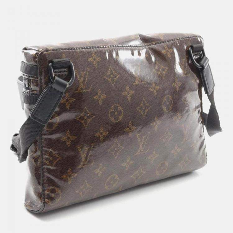 Pre Owned Louis Vuitton Messenger PM Monogram Glaze Canvas Shoulder Bag
