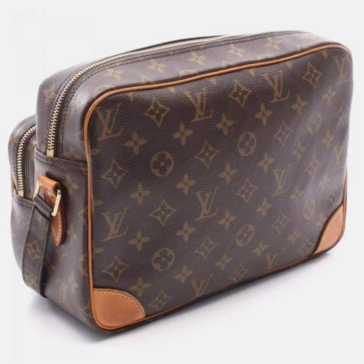 Pre Owned Louis Vuitton Nile Monogram Canvas Shoulder Bag