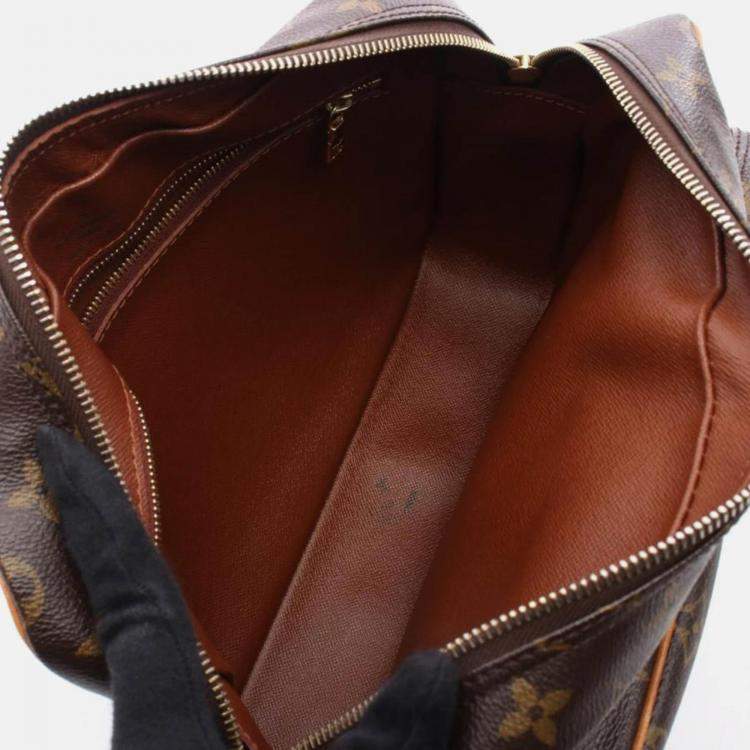 Pre Owned Louis Vuitton Nile Monogram Canvas Shoulder Bag