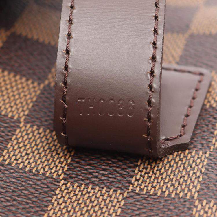 Pre Owned Louis Vuitton Broadway Damier Ebene Coated Canvas Shoulder Bag