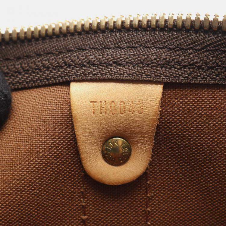 Pre Owned Louis Vuitton Keepall 45 Travel Duffle Handbag  Monogram Canvas