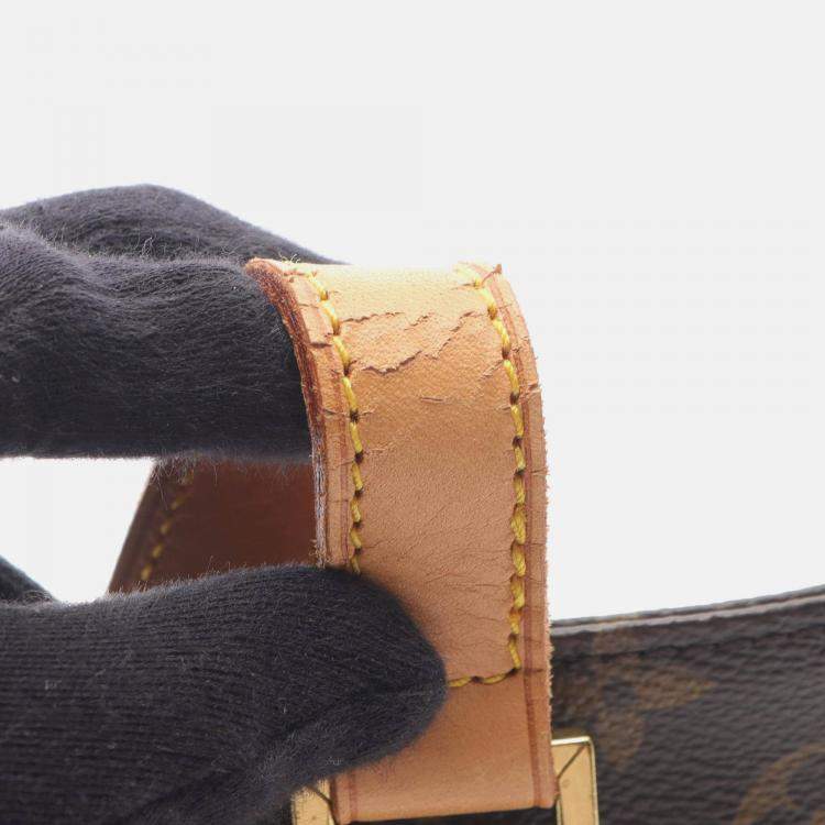 Pre Owned Louis Vuitton Cabas Alto Shoulder Tote Bag  Monogram Canvas