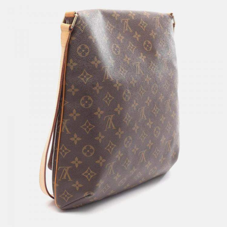 Pre Owned Louis Vuitton Musette Monogram Canvas Shoulder Bag