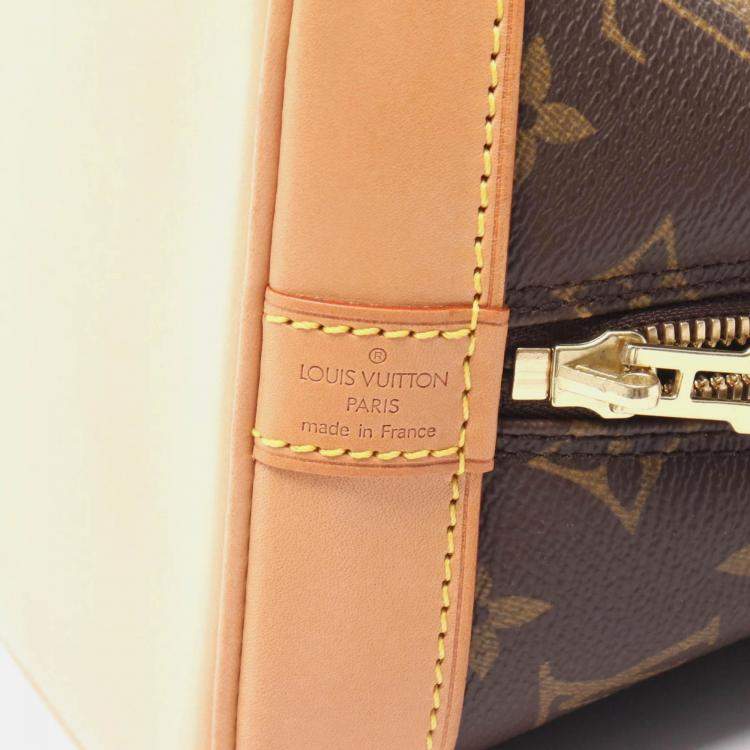 Pre Owned Louis Vuitton Alma PM Monogram Canvas Top Handle Bag