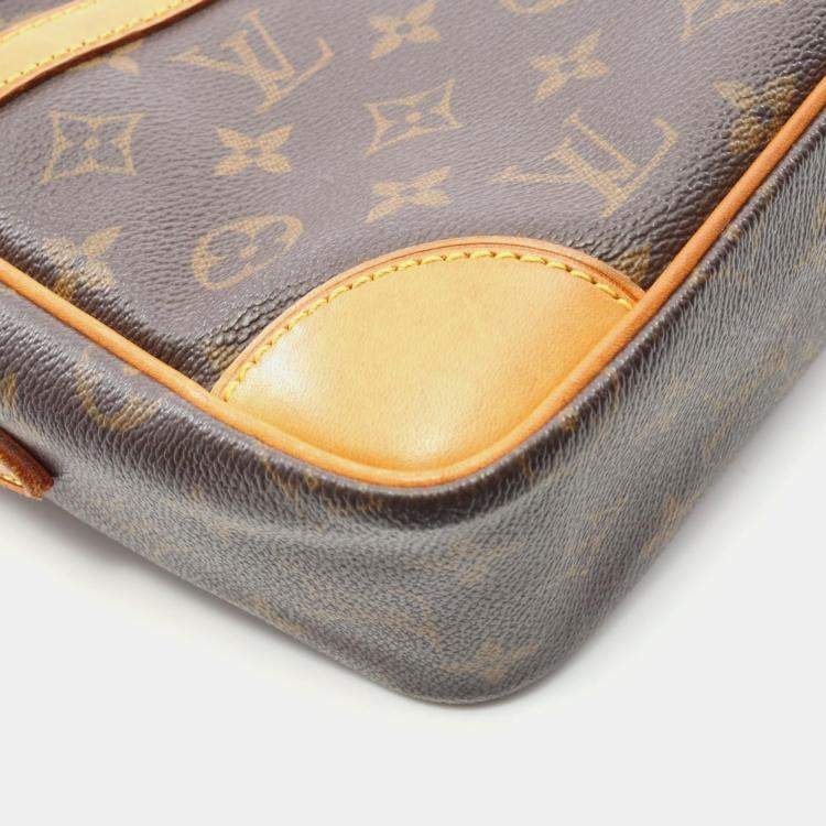 Pre Owned Louis Vuitton Trocadero 30 Crossbody Shoulder Bag  Monogram Canvas